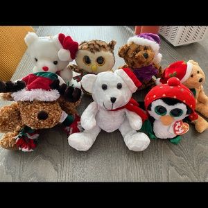 Cute Xmas stuffed animals